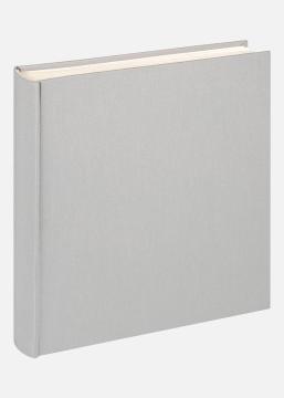 Walther Cloth Album Grey - 28x29 cm (100 White pages / 50 sheets)