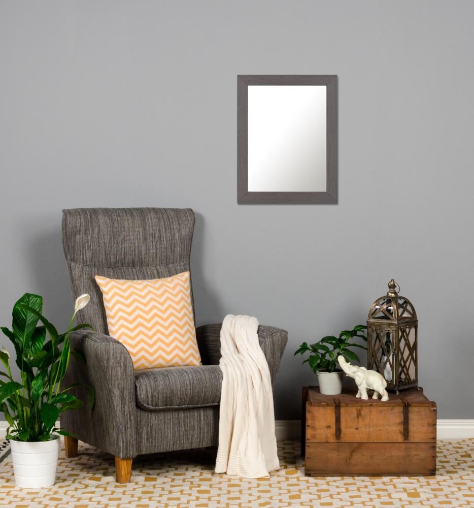 Ramverkstad 60x90 Ombud Mirror Moviken Dark grey - Custom Size