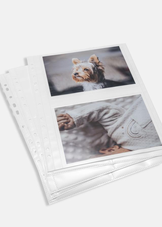  Herma photo sleeves 13x18 cm horizontal - 10-pack white