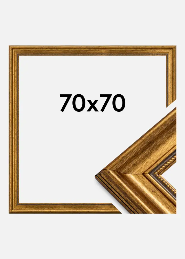 Estancia Frame Rokoko Gold 70x70 cm