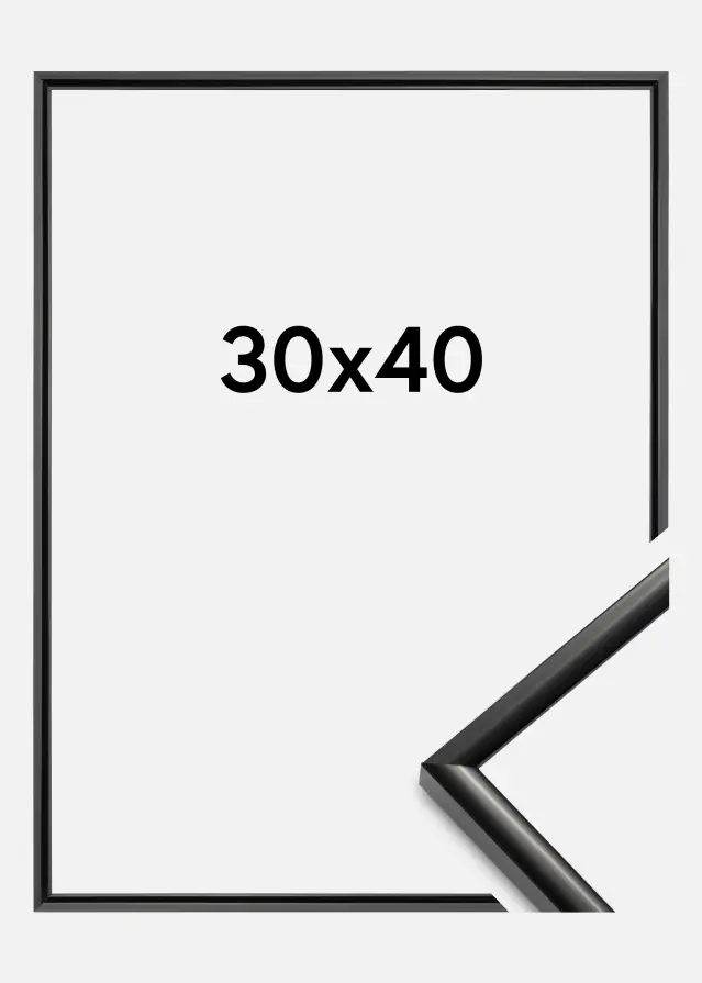 BGA Nordic Frame New Lifestyle Acrylic glass Black 30x40 cm