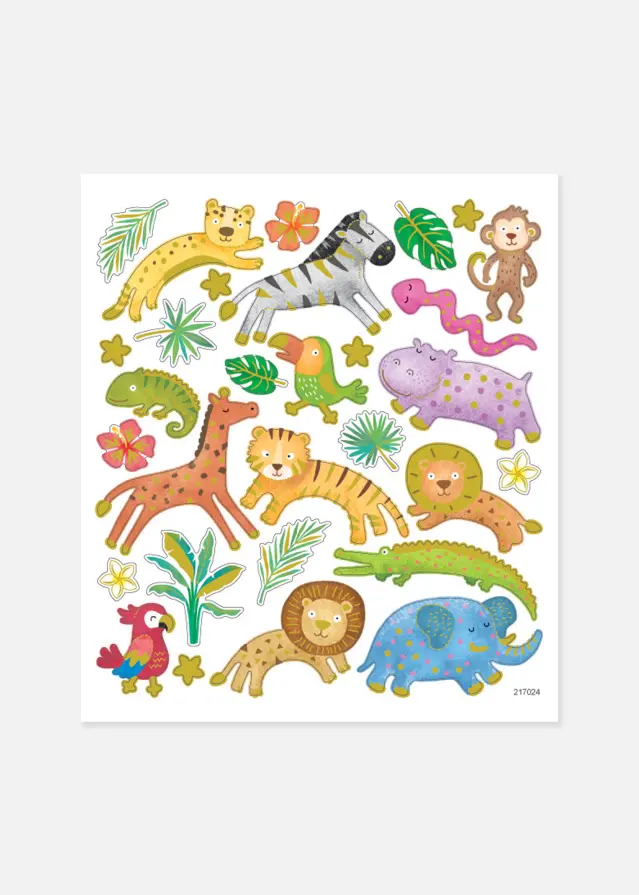 Creativ Company Stickers Wild Animals