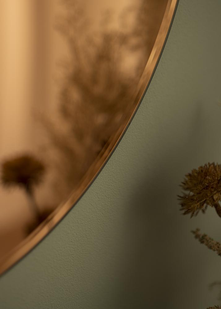 KAILA KAILA Round Mirror Rose Gold Deluxe 50 cm Ø