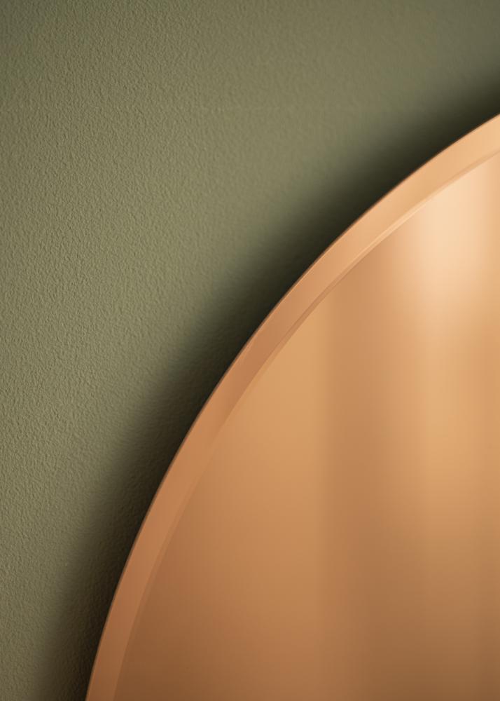 KAILA KAILA Round Mirror Rose Gold Deluxe 50 cm Ø