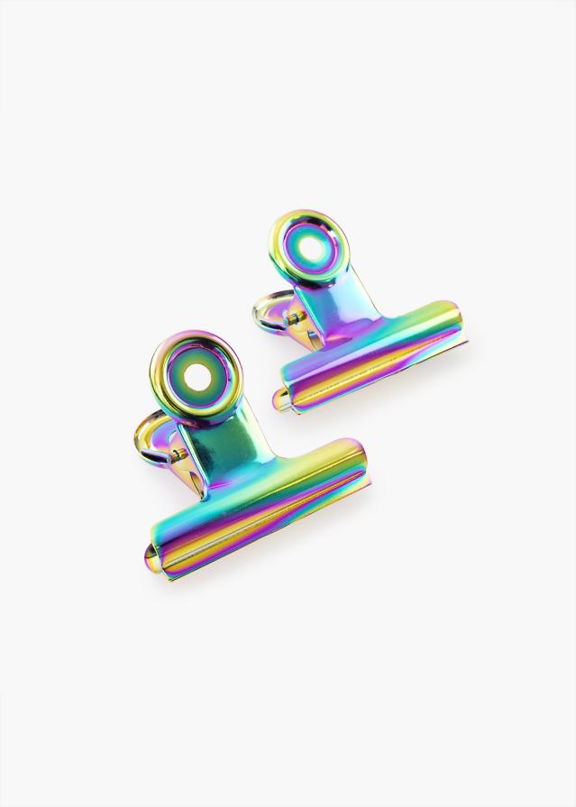 KAILA KAILA Poster Clip Rainbow 50 mm - 2-p