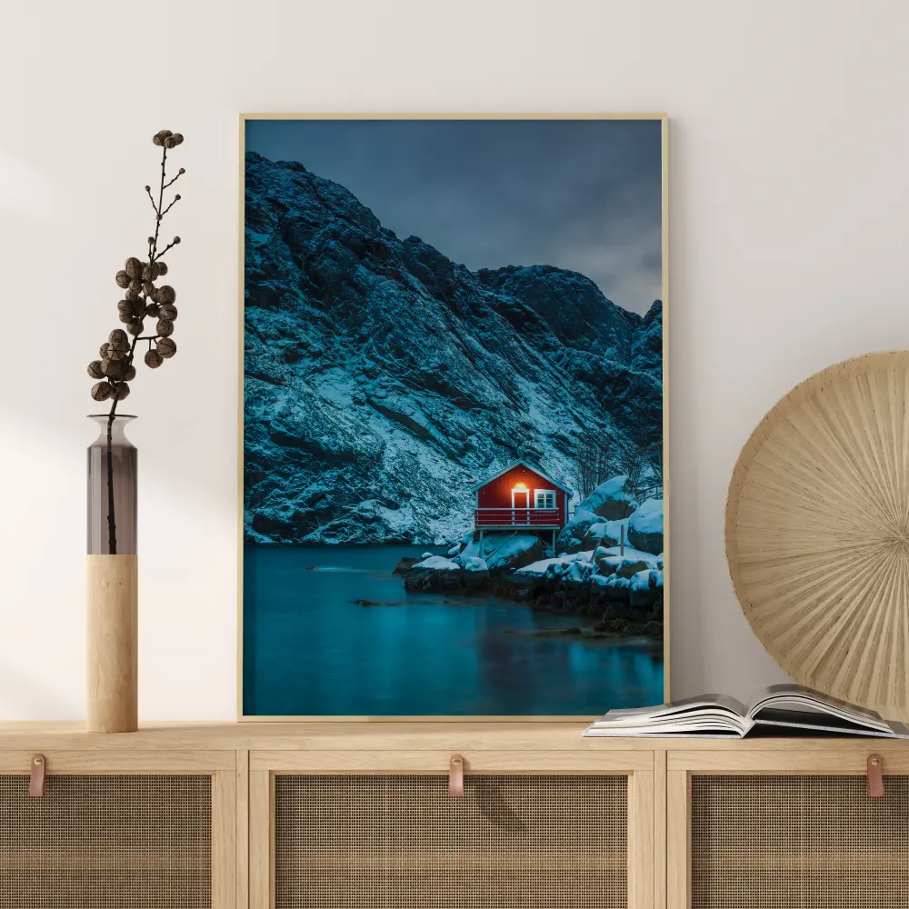 Bildverkstad Cozy Cabin Poster