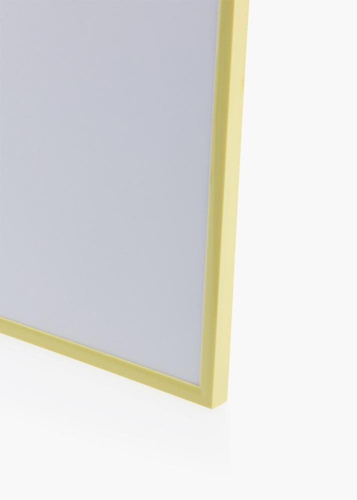 Ram med passepartou Frame New Lifestyle Pale Yellow 30x40 cm - Picture Mount White 21x30 cm