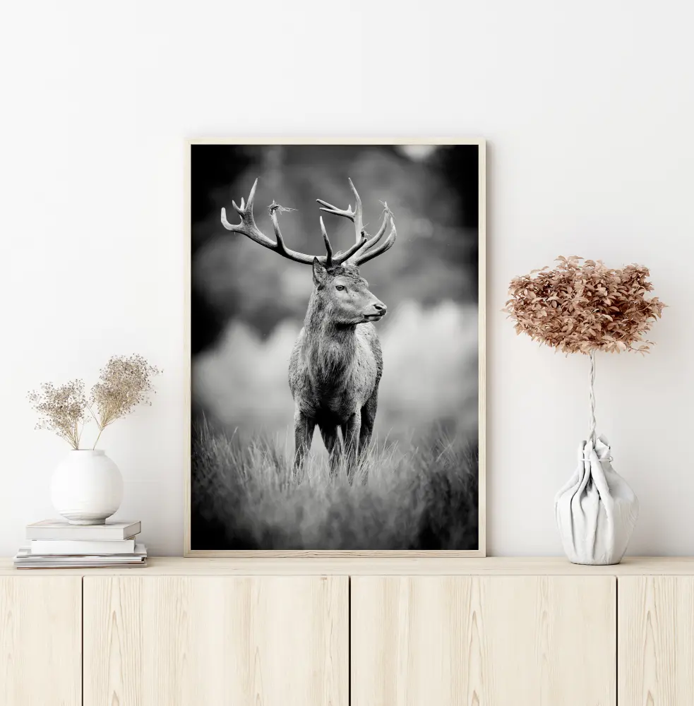 Bildverkstad Deer With Horns Poster