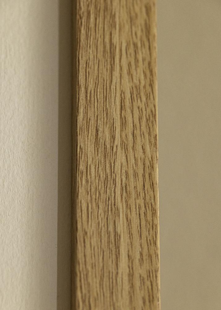 Ram med passepartou Frame Selection Oak 70x70 cm - Picture Mount White 60x60 cm