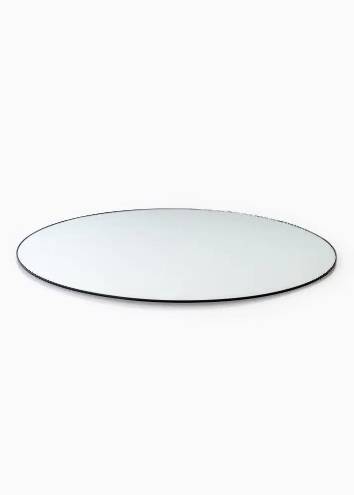 KAILA KAILA Round Mirror - Thin Black 100 cm Ø