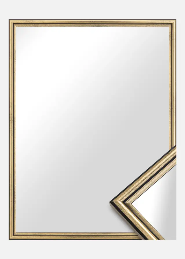 Ramverkstad Mirror Horndal Gold - Custom Size