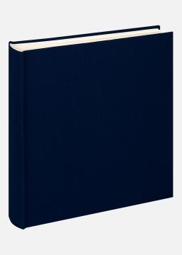 Walther Cloth Album Blue - 28x29 cm (100 White pages / 50 sheets)