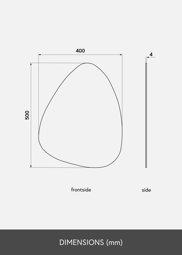 KAILA KAILA Mirror Shape I 40x50 cm