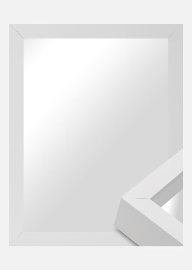 Ramverkstad Mirror Balder White - Custom measurements