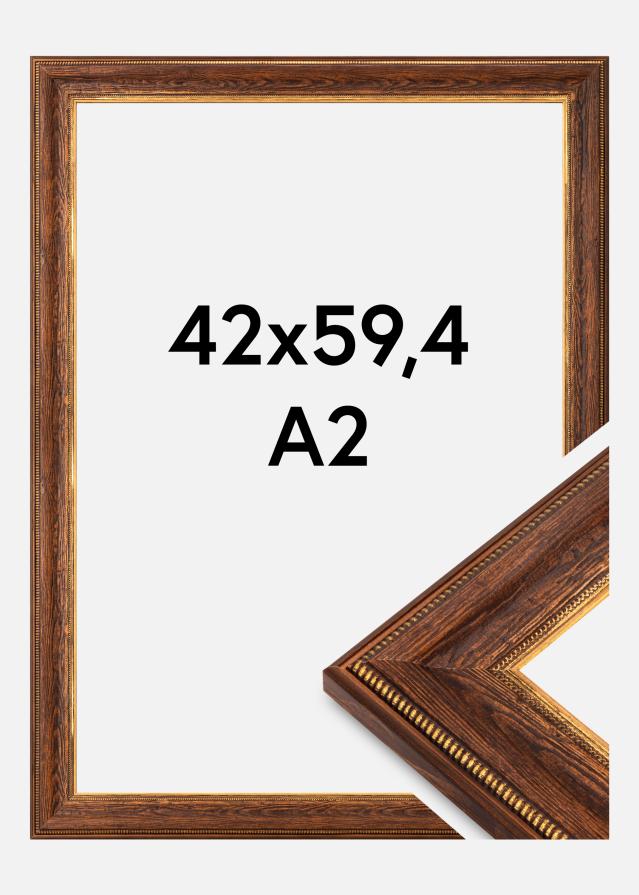Bubola e Naibo Frame Fabriano Acrylic Glass Brown 42x59.4 cm (A2)