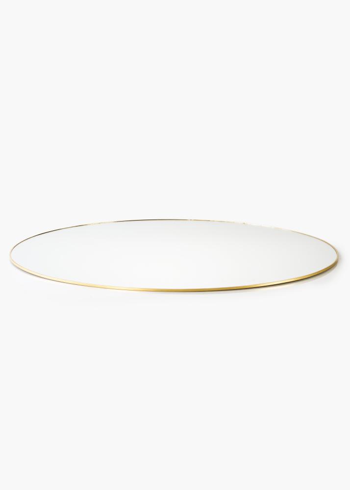 KAILA KAILA Round Mirror - Thin Brass 70 cm Ø