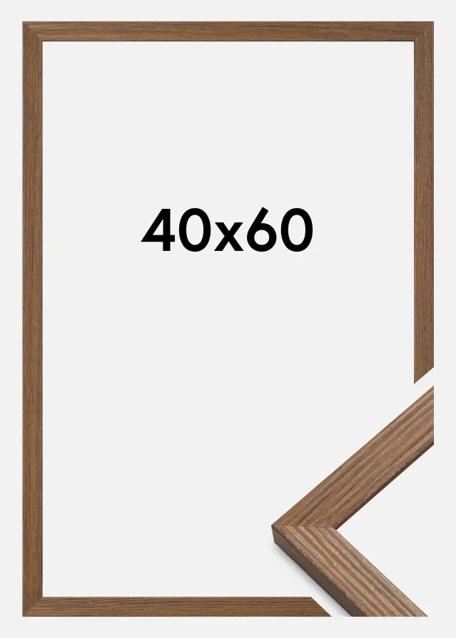 Walther Frame Fiorito Acrylic Glass Dark Oak 40x60 cm