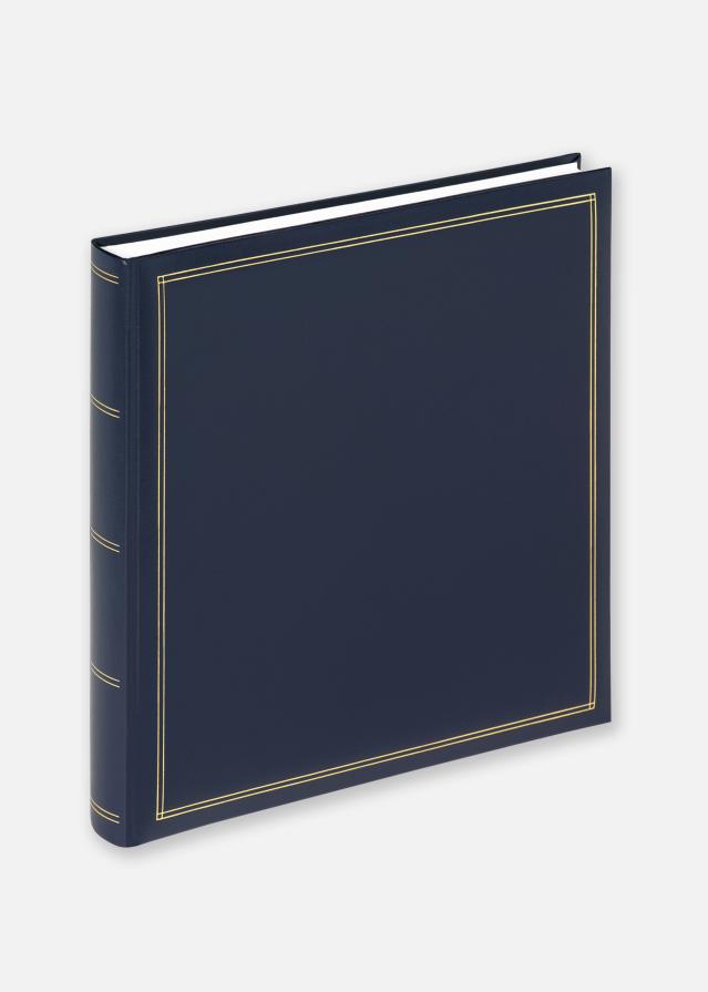 Walther Monza Album Classic Blue - 34x33 cm (60 White pages / 30 sheets)