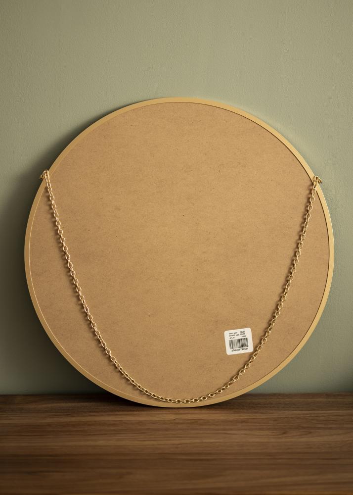 Artlink Round Mirror Modern Gold 51 cm Ø