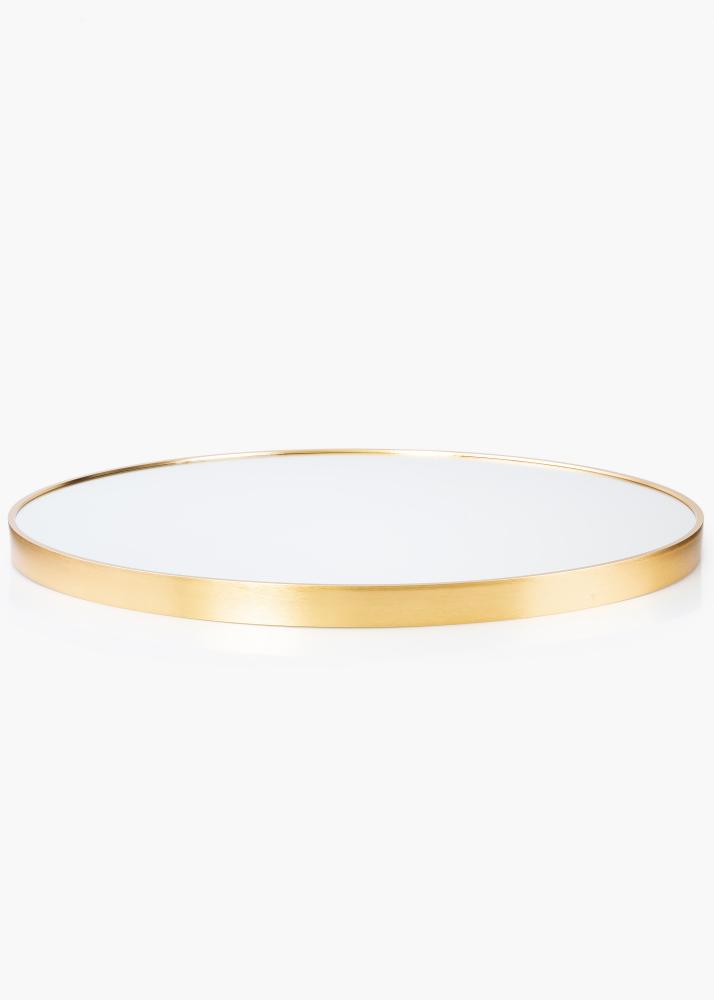 KAILA KAILA Round Mirror - Edge Gold 110 cm Ø