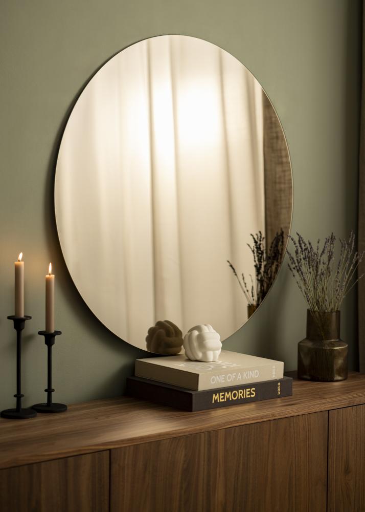 KAILA KAILA Round Mirror Dark Bronze 90 cm