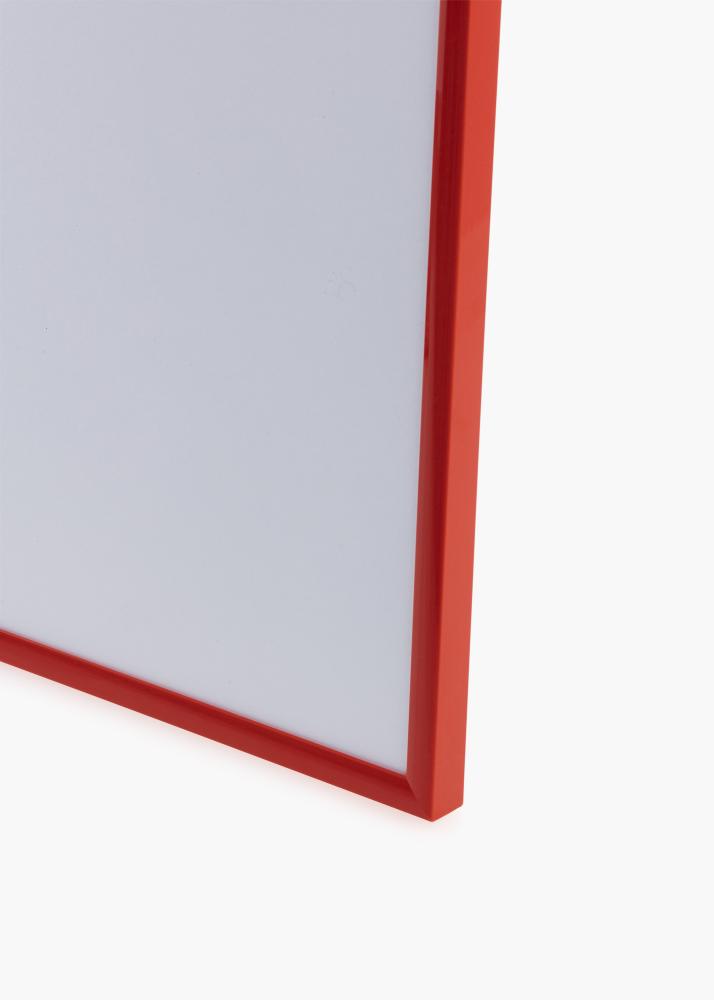 Ram med passepartou Frame New Lifestyle Pale Red 70x100 cm - Picture Mount White 62x93 cm