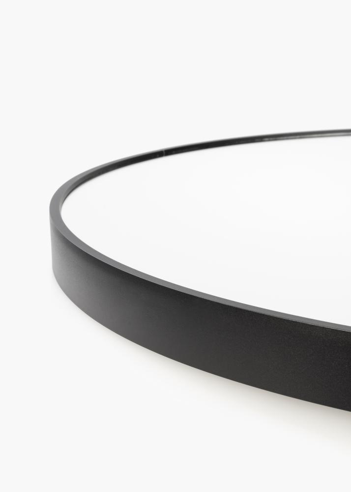 KAILA KAILA Round Mirror - Edge Black 110 cm Ø