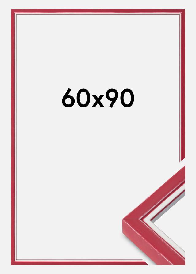 Mavanti Frame Diana Acrylic Glass Red 60x90 cm