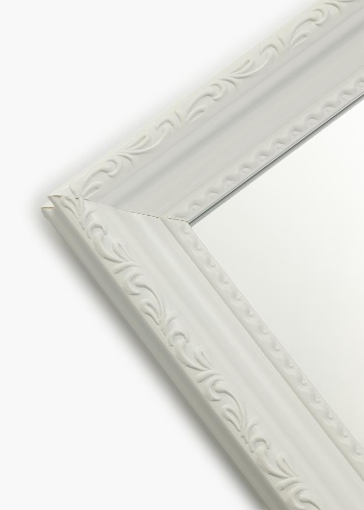 Galleri 1 Mirror Abisko White 54x74 cm