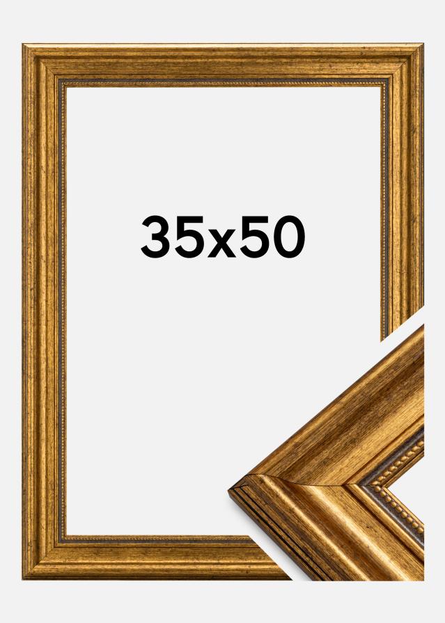 Estancia Frame Rokoko Acrylic glass Gold 35x50 cm