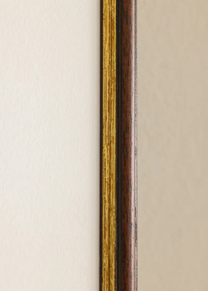 Ram med passepartou Frame Horndal Brown 45x50 cm - Mounts White 34x42 cm