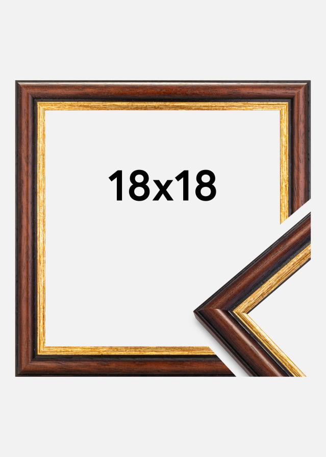 Galleri 1 Frame Siljan Acrylic glass Brown 18x18 cm