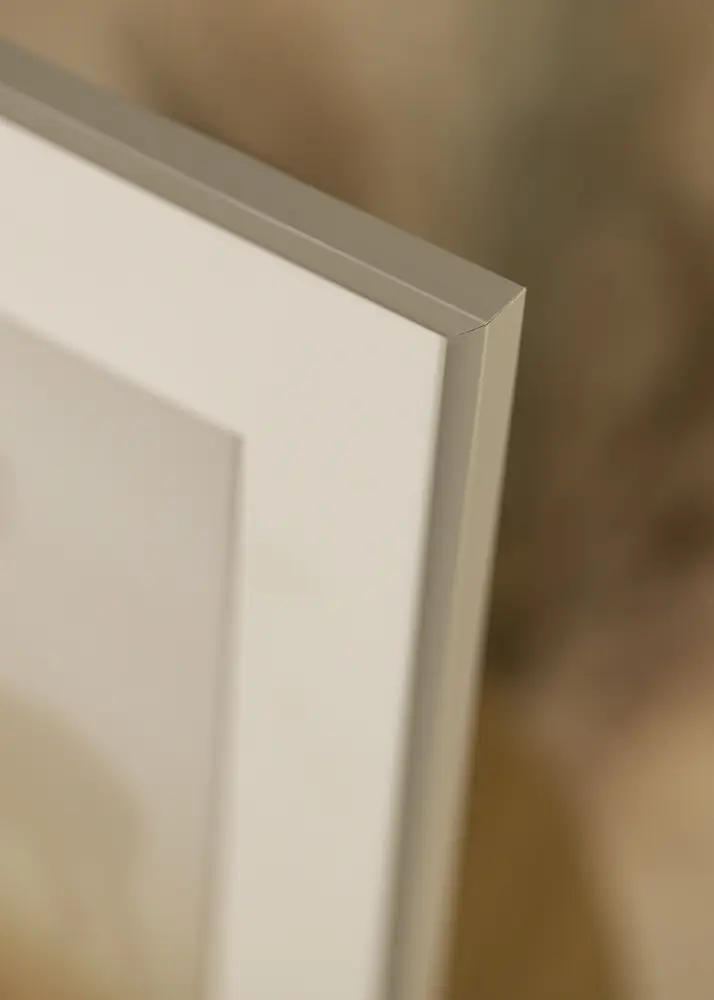 Ram med passepartou Frame New Lifestyle Earth Grey 13x18 cm - Mounts White 9x12 cm