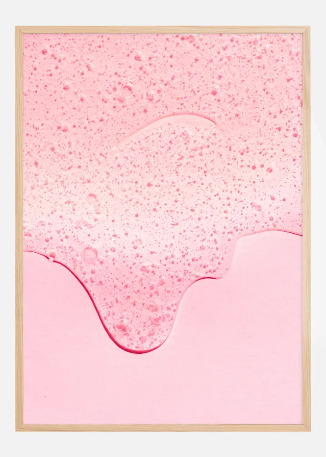 Bildverkstad Pink Bubbles Poster