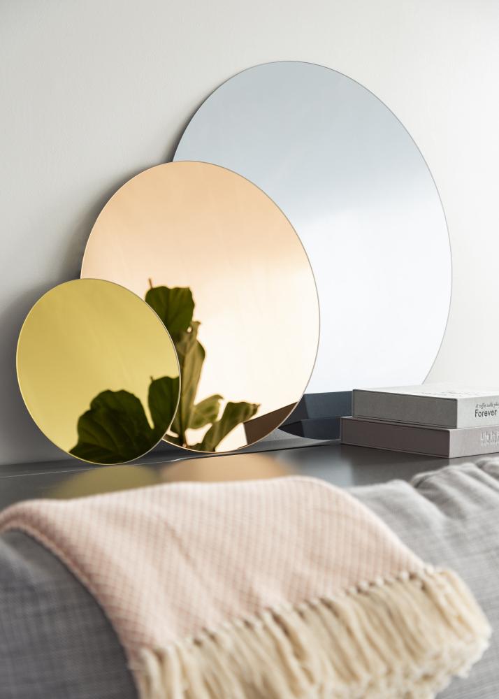 KAILA KAILA Round Mirror Gold 110 cm Ø