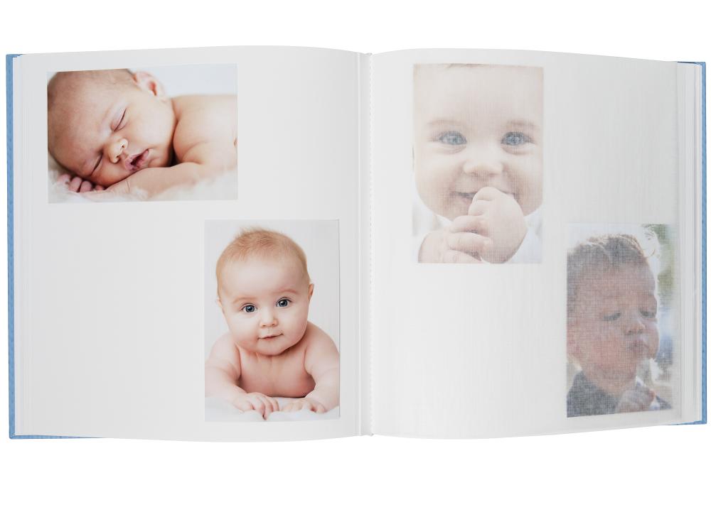 Walther Estrella Baby album Pink - 28x30,5 cm (50 White pages / 25 sheets)