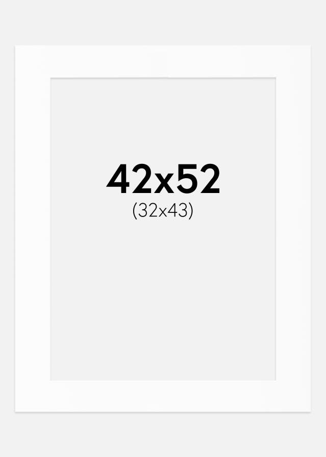 Artlink Mount White Standard (White Core) 42x52 cm (32x43)