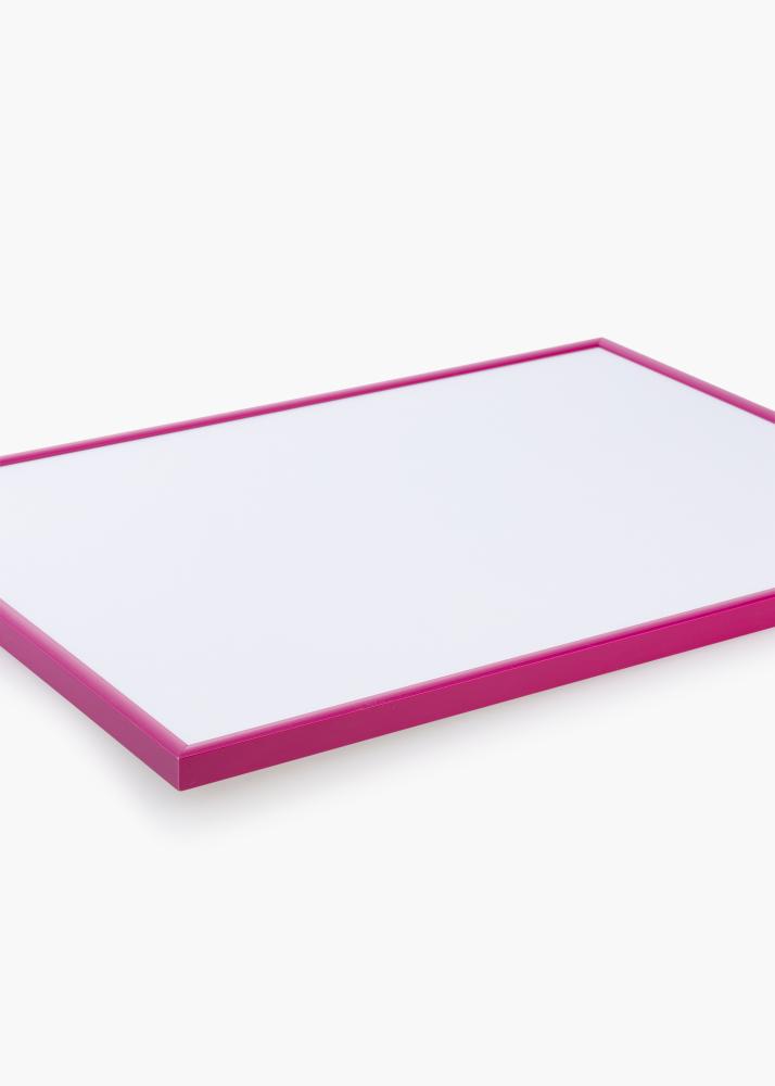 Ram med passepartou Frame New Lifestyle Dark Pink 30x40 cm - Picture Mount White 8x12 inches