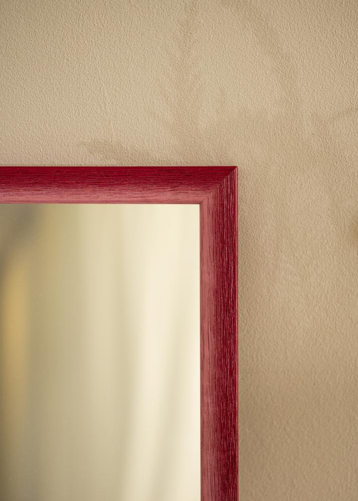 Ramverkstad Mirror Cornwall Dark Red - Custom Size