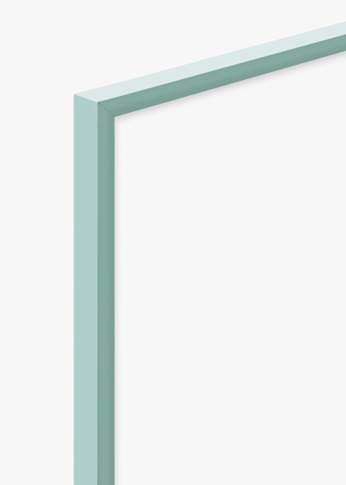 Ram med passepartou Frame New Lifestyle Turquoise 60x80 cm - Picture Mount White 50x65 cm