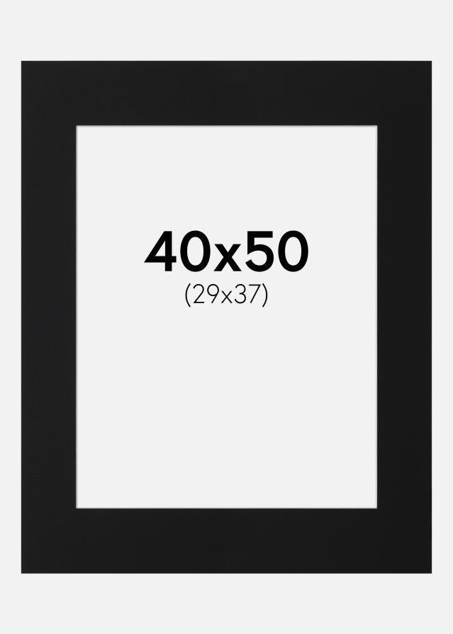 Artlink Mount Black Standard (White Core) 40x50 cm (29x37)