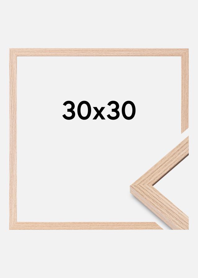 BGA Frame Modern Acrylic Glass Oak 30x30 cm