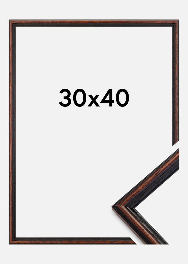 Galleri 1 Frame Horndal Acrylic glass Walnut 30x40 cm