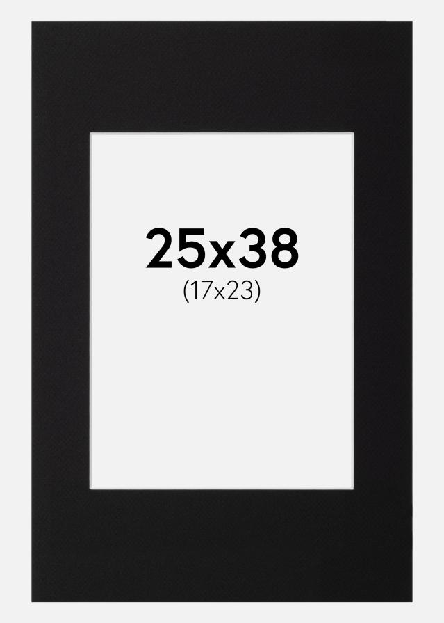 Galleri 1 Mount Canson Black (White Core) 25x38 cm (17x23)