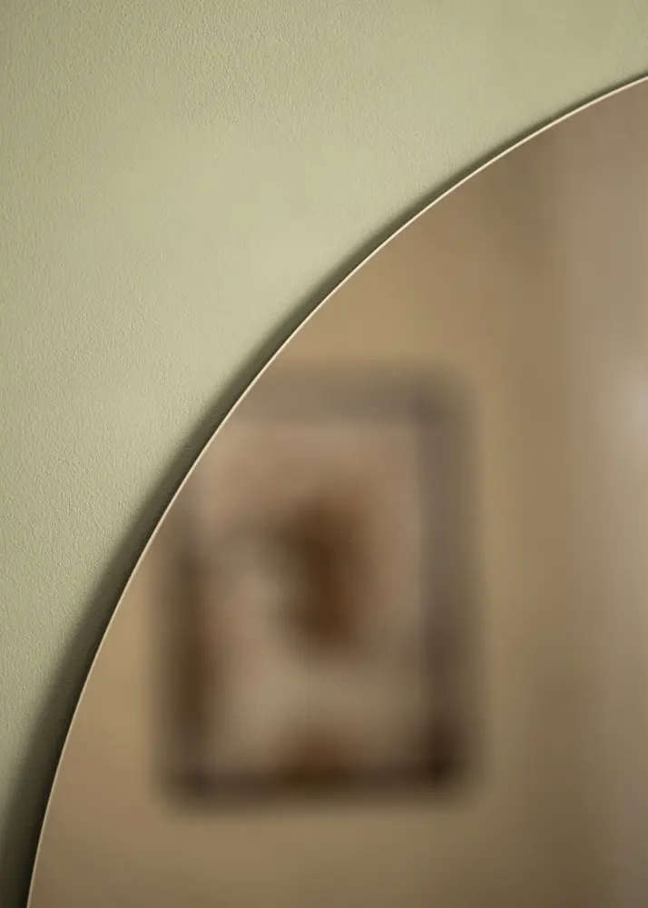 KAILA KAILA Round Mirror Dark Bronze 90 cm