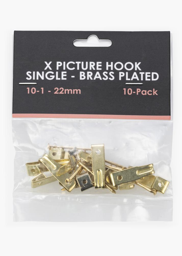 BGA BGA X picture hook 10-1, 22 mm Single - 10 pack