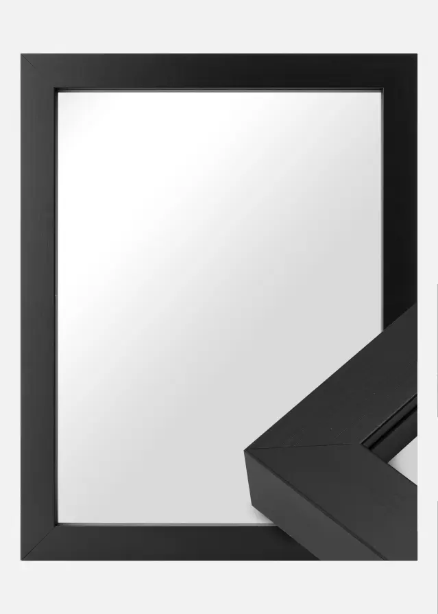 Ramverkstad Mirror Boxholm Black - Custom Size