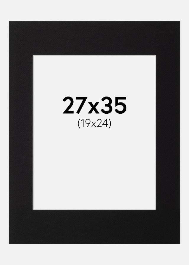 Galleri 1 Mount Canson Black (White Core) 27x35 cm (19x24)