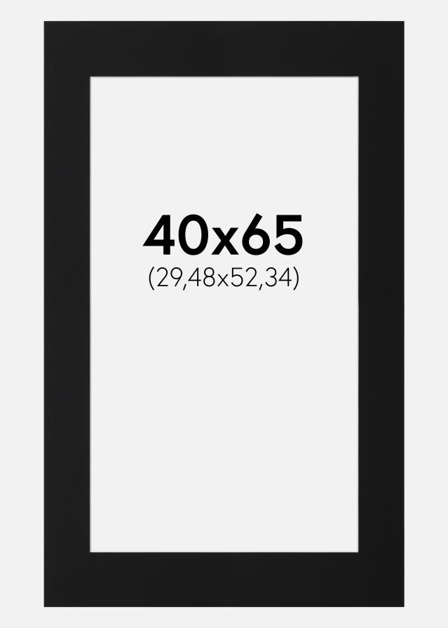 Artlink Mount Black Standard (White Core) 40x65 cm (29,48x52,34)