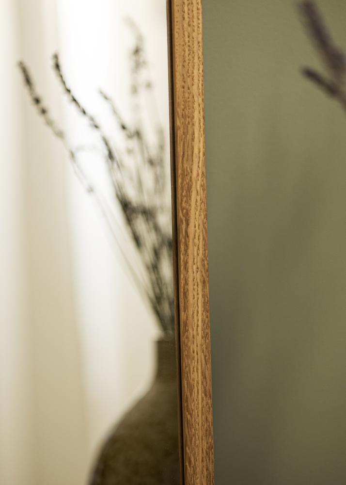 Incado Mirror Solid Oak 48x133 cm